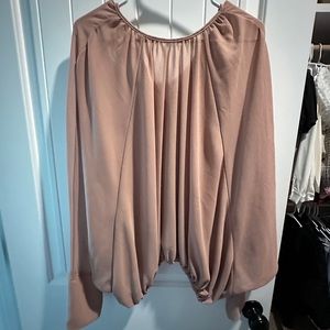 Nude blouse